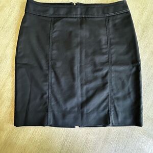 White House Black Market Classic Black Mini Skirt